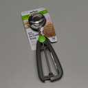 PrepSolutions Quick Release Cookie Scoop  3 Tbsp., Gray, Stainless Steel for Precise Portioning