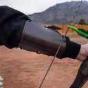 Leather Archery Armguard Essential Leather Armguard | Left/Right Hand | Real Leather Protective Armguard