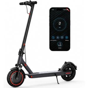 Qlaway 10/8.5" E Scooter for Adults 19 MPH Sport Escooter 350/500W Motor, Electric Scooter 15-22 Miles Range, Bearing 265 LBS/APP Control