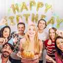 2 x 9-Pieces Gold Birthday Candles Set - Long Thin Birthday Candles, Cake Topper Decoration, Birthday Balloons, Cake Candles for Birthday Wedding Decorations Silver Birthday Candle