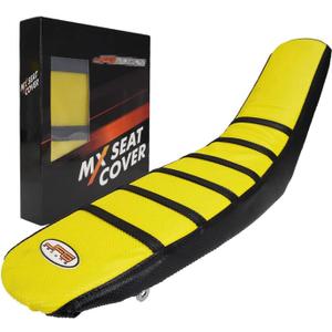 AnXin DRZ400 Seat Cover,Dirt Bike Seat Cover Gripper Soft Rubber for DRZ400 DRZ400E DRZ400S DRZ400SM All Year Yellow