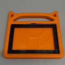 Shockproof Case for 8inch Tablet(12th/10th Generation, 2024/2022/2020 Release)-SHERBORN Lightweight Shockproof Case with Stand Handle,Incompatible with iPad Samsung Tablet-Orange