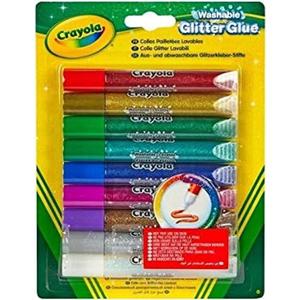 Crayola Glitter Glue, 9-Count