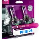 Philips Automotive Lighting H11 VisionPlus Deluxe Upgrade Automotive Replacement Headlight Bulb, for High Beam, Low Beam, and Fog Positions (Pack of 2)