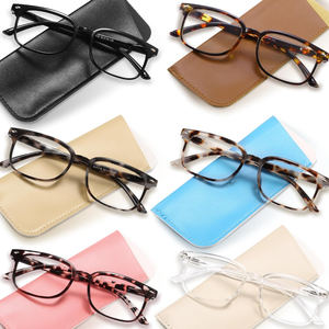 NOVIVON 6 Pack Reading Glasses for Women, Reading glasses men, Blue Light Blocking Readers, Computer eye glasses, +1.5
