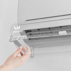 WITFORMS/CLASSIC - Adjustable AC Air Deflector Suitable for Split Air Conditioners. Enhance Cooling and Heating Circulation