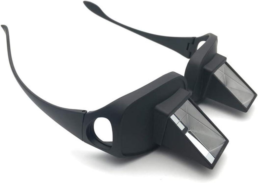 vinmax Bed Prism Spectacles Horizontal Mirror Lazy Readers Glasses 90 Degree Prism Glasses for Laying Down Reading and Watching TV - New Upgrade