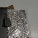 Floating Shelves for Wall Set of 2, 6-Inch Solid Wood Square Shelves, Small Decorative Wall Display Shelf for Bathroom, Bedroom, Living Room & Kitchen  Dark Walnut