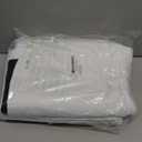 NICETOWN White 100% Blackout Lined Curtains, 2 Thick Layers Completely Blackout Window Treatment Thermal Insulated Drapes for Kitchen/Bedroom (1 Pair, 52 inches Width x 63 inches Length Each Panel)