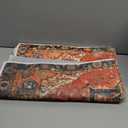 Keen Home Design 2x3 Rug - Machine Washable Entry Rug with Non-Slip Backing, Ideal for Enteryway, Kitchen, Bathroom, Laundry Room - Vintage, Easy Clean, Durable, Low Pile Rug - (2' x 3')