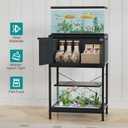 5-10 Gallon Fish Tank Stand, Aquarium Stand with Cabinet Storage for Aquarium Stand, Cabinet for Fish Tank Accessories Storage, Heavy Duty Tank Stand for Home Office Turtle Reptile Tank Stand