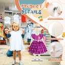 DoubleFill 2 Pcs Kids Mannequins 1 Year Old Baby Mannequin Toddler Child Dress Form Foam Flexible Full Body Manikin with Removable Head, 30.7 Inches in Height