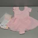 Stelle Girls Ballet Leotards Toddler Dance Outfit Combo with Pull on Skirt and Tights (Toddler/Little Kid/Big Kid) (4-5T, 01-ballet Pink)