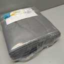 Orighty Microfiber Washcloths Bulk Towels Set 100 Pack, Highly Absorbent and Soft Feel Face Cloths, Multi-Purpose Wash Cloths & Hand Towels for Bathroom, Hotel, Spa, and Gym, 12x12 Inch, Grey