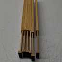VaeFae 6-Pack Bamboo Drawer Dividers – Adjustable 14"-19.1" (Fits 15"-18" Drawers ONLY), Spring-Loaded Expandable Organizer for Kitchen, Bedroom, Office & Bathroom, MUST MEASURE Before Purchase