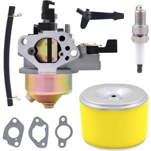 FitBest Carburetor Kit for Honda GX240 & GX270 w/Air Filter & Spark Plug  Replaces Honda 16100-ZE2-W71/16100-ZH9-W21  Pre-Tuned, Wet-Flow Tested  Fits 8HP/9HP Engines