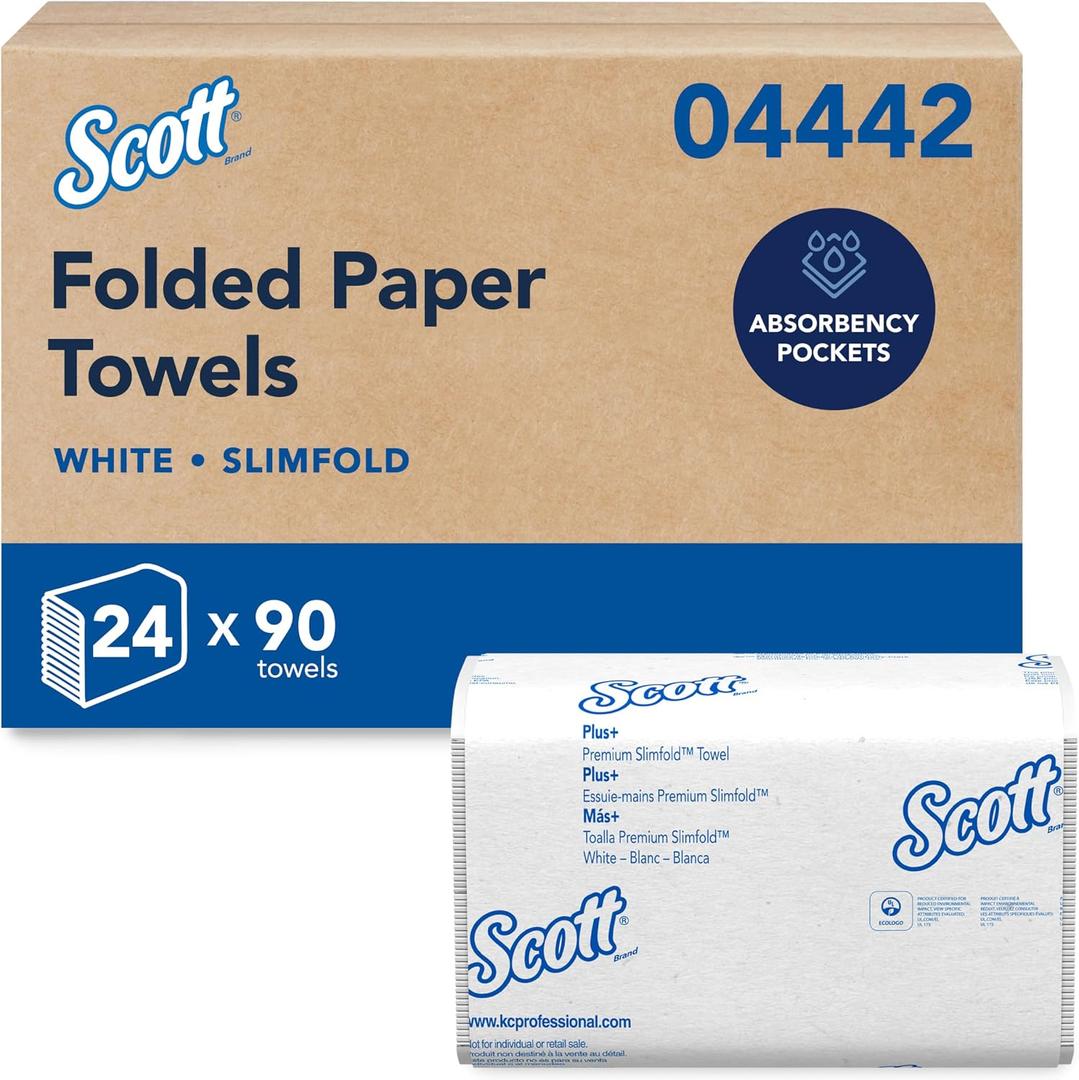 Scott Professional Slimfold Paper Towels, Bulk, 24 x 90 Sheets (04442)
