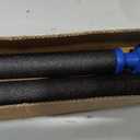 1PCS Trampoline Pole Replacement, Trampoline Enclosure Pole Fits 8-16FT Straight Pole Trampoline Frame, Reliable Trampoline Accessories Includes Foam Sleeve & Pole Caps for 2 Install Ways