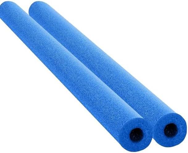 Foam Pool Noodles 36” x 2.5”, Extra Dense Heavy Duty Buoyant Hollow Core Swim Noodles, Multi-Use for Pool, Beach, Pipe Insulation, DIY Crafts, Durable 4 Pack