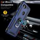LUMARKE for Google Pixel 8 Pro Case with Screen Protector,Pass 16ft. Drop Tested Military Grade Protective Phone Cover with Magnetic Ring Kickstand Compatible with Car Mount Holder Blue