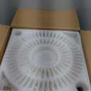 36" Modern Crystal Chandelier Ceiling Fan with Lights and Remote Dimmable LED Invisible Fandelier with Memory Function Flush Mount Crystal Fandeliers for Dining Room Bedroom,Gold