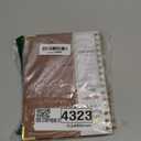 2026 Planner, Weekly and Monthly Calendar Planner from January 2026 - December 2026, 5.75" x 8.38" Hardcover Leather Hourly Appointment Book with Tabs, A5 Spiral Daily Planners for College School Work Home, Brown