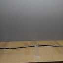 GiftGo Rustic Coffee Table with Storage Modern 3 Tier Center Living Room Table Faux Marble Wooden Rectangle Cocktail Tea Table for Office Bedroom Elegant Full Moon Design (White Gold, L-47)