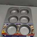 USA Pan Bakeware Nonstick Mini Round Cake Pans, Aluminized Steel (15-3/4 by 11)
