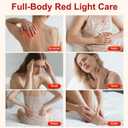 Red Light Therapy for Body Face, Infrared Light Therapy Lamp with Adjustable Stand, 660nm and 850nm Near Infrared LED Lights Panel, Red Infrared Lamp for Full Body, Gift for Men Women