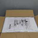 2-Pack Under Sink Storage Organizer, Large 2-Tier Elegant Mesh Pull Out Shelf for Kitchen and Bathroom Cabinet Organization, L-Shaped and Adjustable Height Design for Maximum Space Efficiency-White (2 Pack-15.74"Dx11.4"-16.14"H)