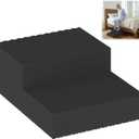 8. 0 inch Height HD Foam EVA Plastic Two Steps Stool for Bed Seniors Audlts
