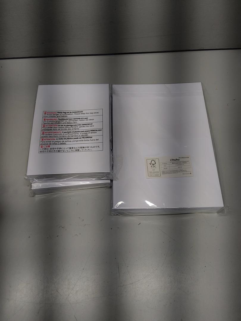 A7 white invitation Envelopes and Blank Note Cards, 100pack.