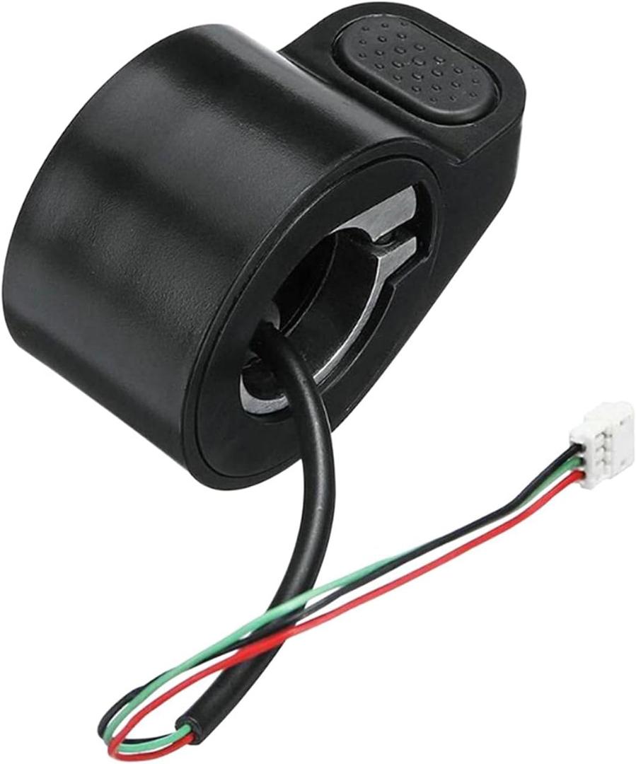 UXELY Electric Scooter Throttle, Finger Throttle, Throttle Accelerator Accessories Replacement Part, Scooter Throttle Thumb Accelerator Compatible with M365 Electric Scooter (Black)