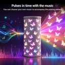 Butterfly Projector Rotating Night Light Bedroom Decor Mood Lighting Gifts
