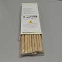 HOPELF 25PCS Bamboo Dowel Rods - 1/2 x 12 Inch - Wooden Sticks for Crafts, DIY Projects