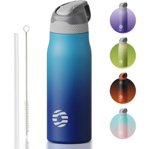 FEIJIAN FJbottle Insulated Water Bottle with Straw Lid 20 oz - 24 oz Double Wall Vacuum Kids Water Bottle Stainless Steel Keeps Hot and Cold for Boys Girls School Sports Travel FEIJIAN FJbottle Insulated Water Bottle with Straw Lid 20 oz - 24 oz Double Wall Vacuum Kids Water Bottle Stainless Steel Keeps Hot and Cold for Boys Girls School Sports Travel