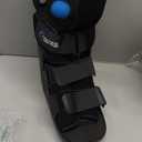 United Ortho USA14115 Short Air Cam Walker Fracture Boot, Medium, Black