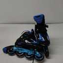 MammyGol Adjustable Inline Skates for Kids Boys Girls Youth with Light up Wheels Ages, Size 1-4