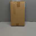 Monoprice TV Mounted Glass Shelf, Allows Above or Below TV Mounting of Blu-Ray Player, Cable Box, Game Console, Streaming Device, Soundbar, or Center Speaker (Max 22 lbs, VESA 400x300) Black