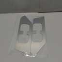 RT-TCZ for Chevy Silverado Front Bumper Tow Hook Trim Cover for Chevrolet Silverado 2019 Up Chrome Exterior Accessories 2pcs