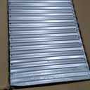 Land Guard 8x4x3ft Oval Galvanized Raised Garden Beds, Large-Capacity Metal Planter Box Outdoor, Durable Deep Raised Garden Bed 3ft Tall, Raised Beds for Gardening Vegetables, Classic Silver