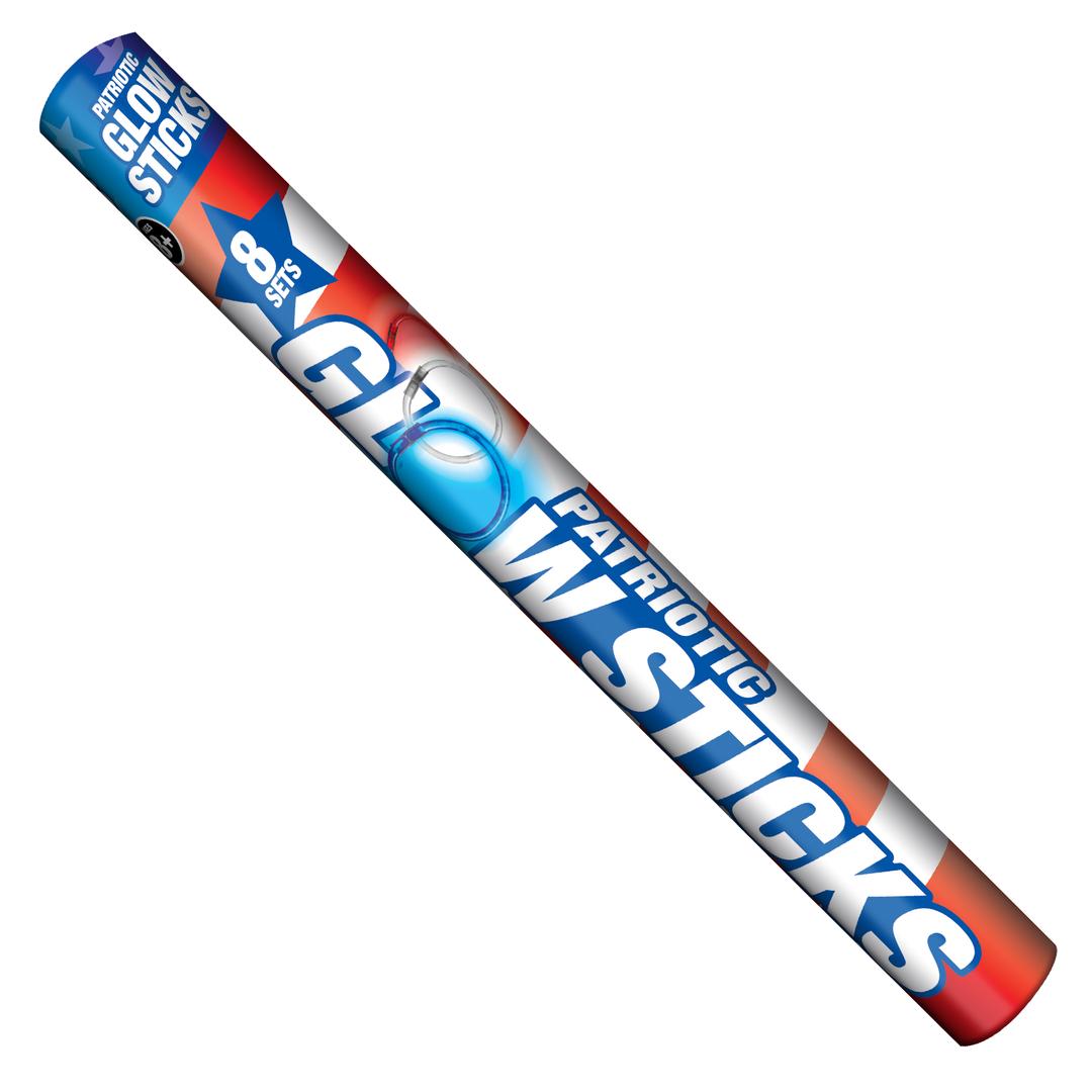 Patriotic Glow Sticks, 3 Pack