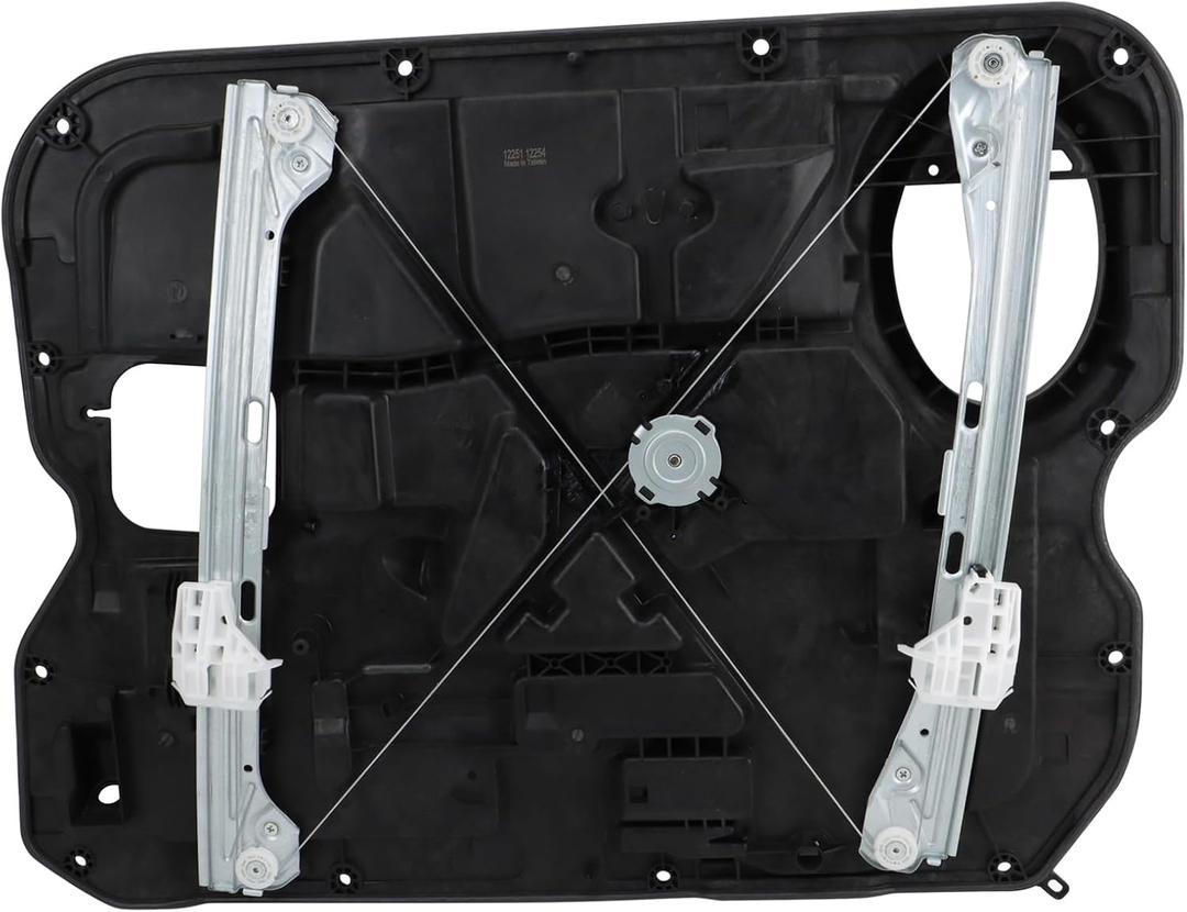 TRQ Front Left Power Window Regulator & Motor Assembly Drivers Side Compatible with 2013-2018 Ram 1500 2019-2021 1500 Classic 2013-2021 2500 3500 4500 5500