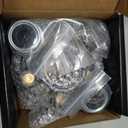 2 Sets 3500Lbs Trailer Hub Kit 5 Bolt 4.5",5 Lug Trailer Hub Fit 1-1/16" to 1-3/8" Trailer Tapered Spindle,Boat Trailer Hubs 5 Lug,Trailer Wheel Hub Kit(Only for Tapered Spindle)