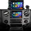 Radio Upgrade for Ford F150 2004-2008, F250 2006-2016, Ford E150/E250/E350 2009-2014, Expedition 2007-2014, Explorer Escape 7inch Touchscreen Car Stereo Carplay Andriod Auto Backup Camera GPS 5G WiFi