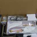 Delta Velum Brushed Gold Bathroom Faucet 3 Hole, 8 Inch Widespread Bathroom Sink Faucet for Vanity, Metal Push-Pop Drain Assembly, Champagne Bronze 3537LF-CZMPU