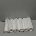 Plasticplace W55HDC1 55-60 gallon Trash Bags  12 Microns  Clear High Density Garbage Can Liners  36 x 60 (200Count)