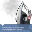 BLACK+DECKER Allure Professional Steam Iron, Blue, D3030, Large