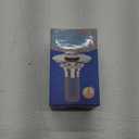 2PCS Bathroom Sink Stopper Strainer, Pop-Up Bathroom Sink Drain Strainer with Removable Stainless Steel Hair Catcher Basket, Universal Fit for US Bathroom Sinks, Bathtubs, Showers & Floor Drains