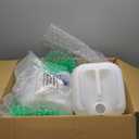 Kigley 2 Pieces 5 Gallon Carboy with Spigot, 10 Gallons Total, Plastic Water Tanks Container Vented HDPE Water Jug Dispenser Translucent Bucket